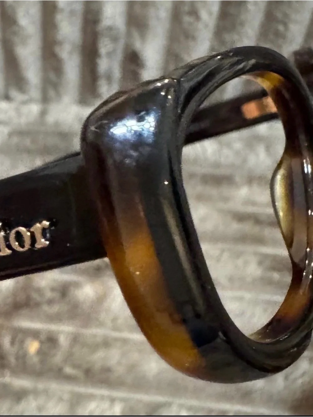 Rare Christian Dior Tortoise Shell Glasses Frames 100% Authentic